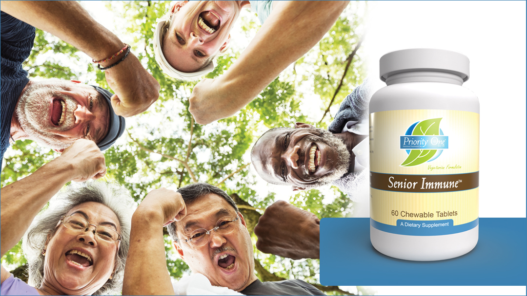 20% off of our newest product – Senior Immune!